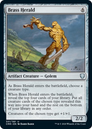 Brass Herald - Commander Legends - English - NM - MTG
