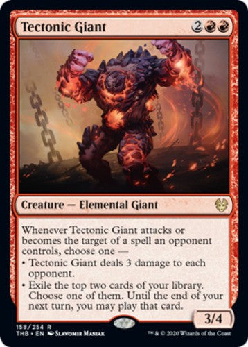 Tectonic Giant - Theros Beyond Death - English - NM - MTG