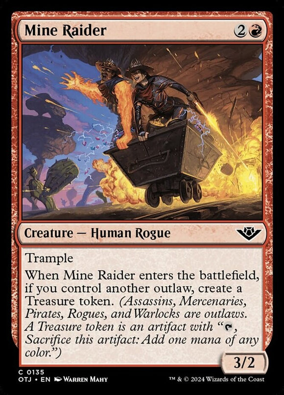 Mine Raider - Outlaws of Thunder Junction - English - NM - MTG