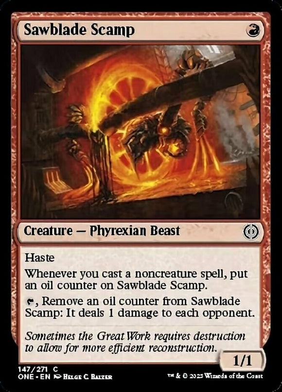 Sawblade Scamp - Phyrexia: All Will Be One - English - NM - MTG
