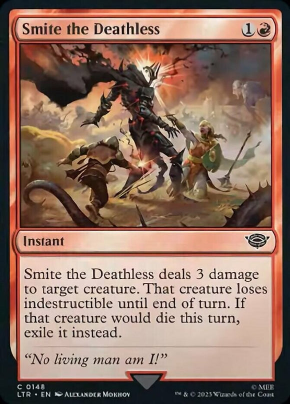 Smite the Deathless - Lord of the Rings - English - NM - MTG