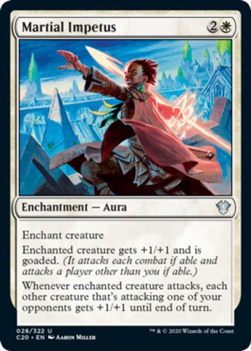 Martial Impetus - Commander 2020 - English - NM - MTG