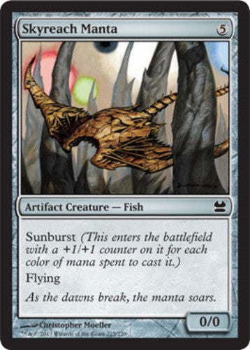 Skyreach Manta - Modern Masters 2013 - English - NM - MTG