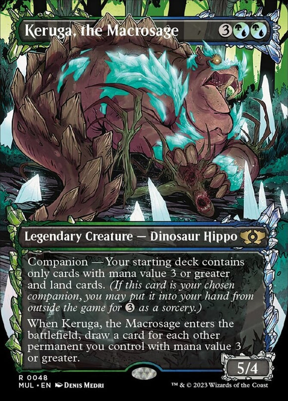 Keruga, the Macrosage - March of the Machines: Multiverse Legends - English - NM