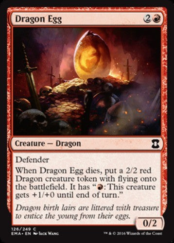 Dragon Egg - Eternal Masters - English - NM - MTG