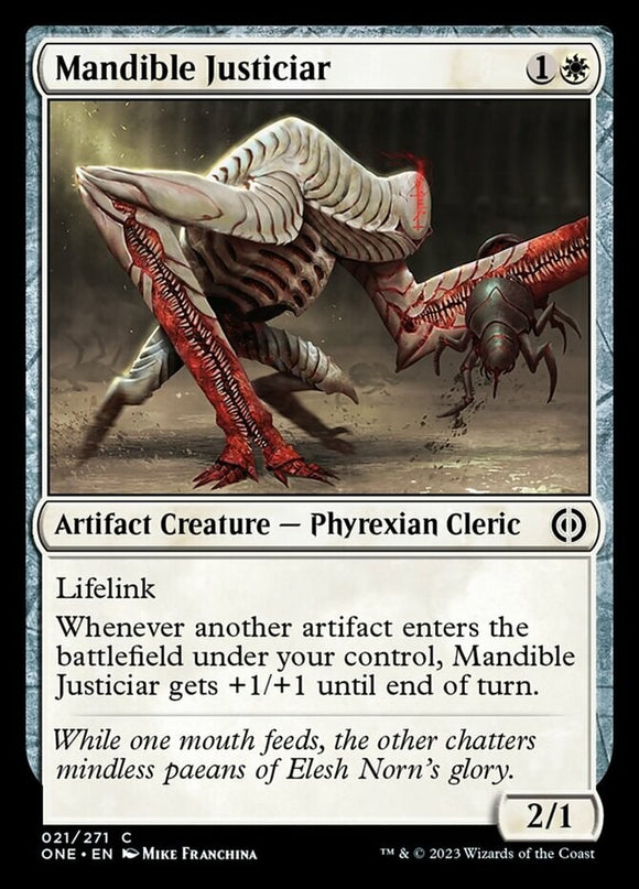 Mandible Justiciar - Phyrexia: All Will Be One - English - NM - MTG