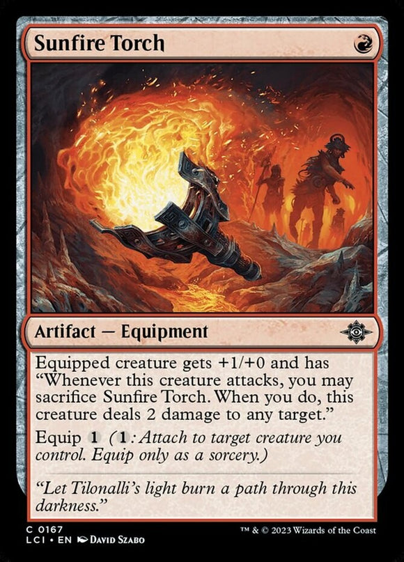 Sunfire Torch - Lost Caverns of Ixalan - English - NM - MTG