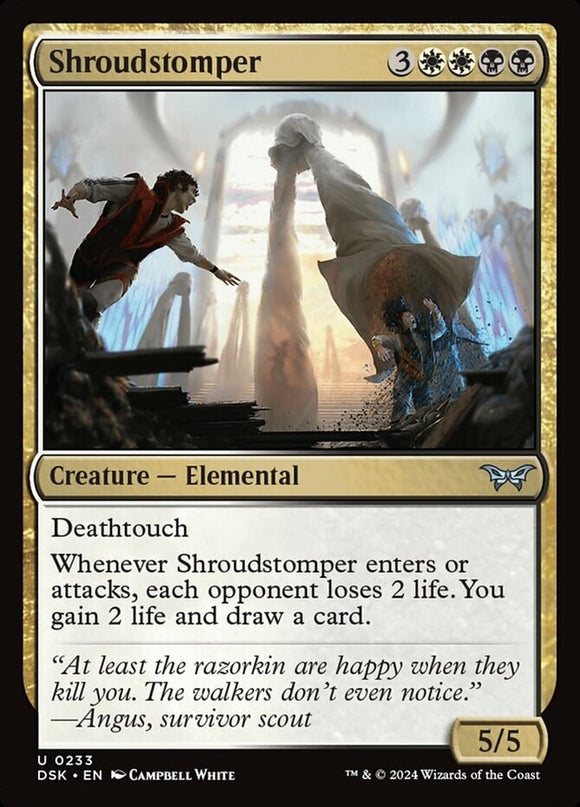 Shroudstomper - Duskmourn: House of Horror - English - NM - MTG