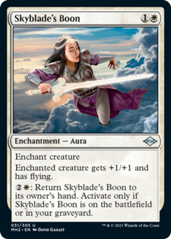 Skyblade's Boon - Modern Horizons 2 - English - NM - MTG