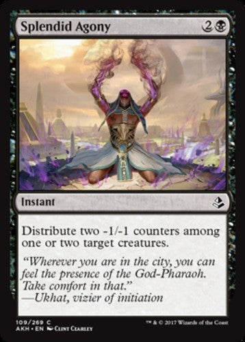 Splendid Agony - Amonkhet - English - NM - MTG