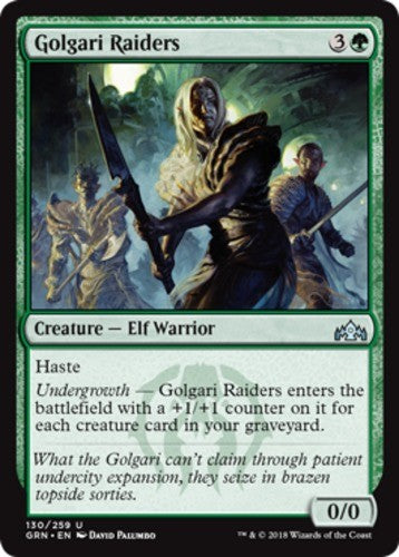 Golgari Raiders - Guilds of Ravnica - English - NM - MTG