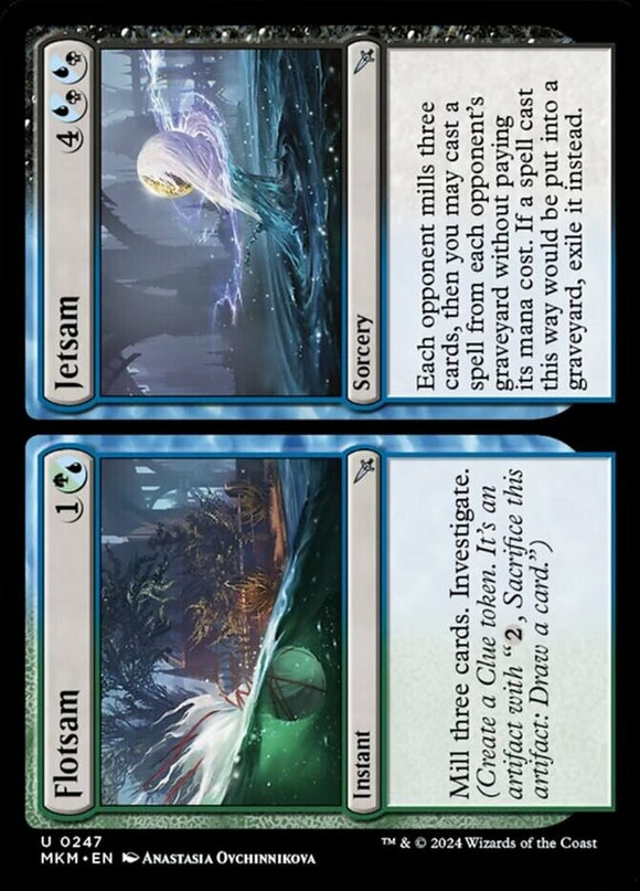 Flotsam // Jetsam - Murders at Karlov Manor - English - NM - MTG