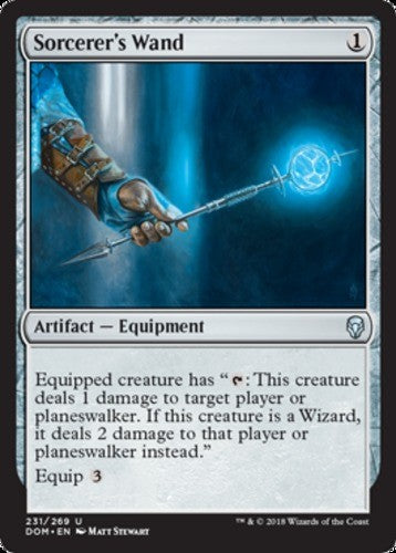 Sorcerer's Wand - Dominaria - English - NM - MTG