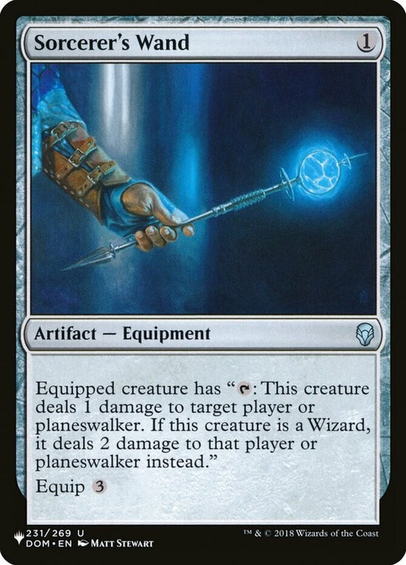 Sorcerer's Wand - The List - The List - English - NM - MTG