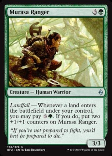 Murasa Ranger - Battle for Zendikar - English - NM - MTG