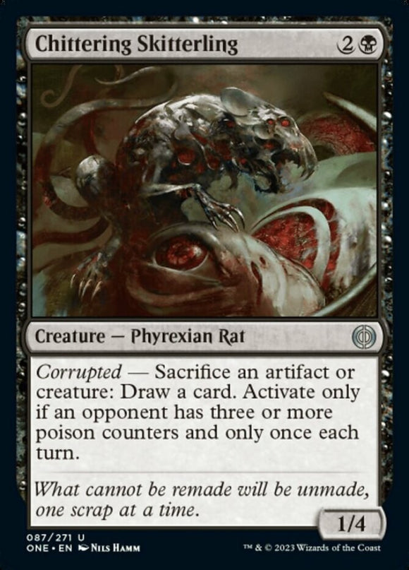 Chittering Skitterling - Phyrexia: All Will Be One - English - NM - MTG