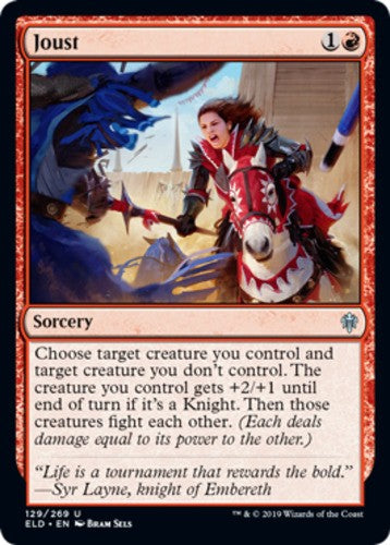 Joust - Throne of Eldraine - English - NM - MTG