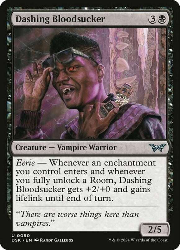 Dashing Bloodsucker - Duskmourn: House of Horror - English - NM - MTG