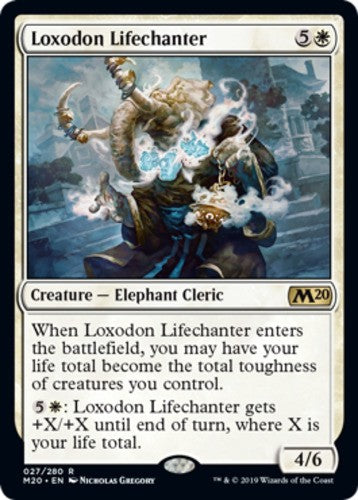 Loxodon Lifechanter - Core Set 2020 (M20) - English - NM - MTG