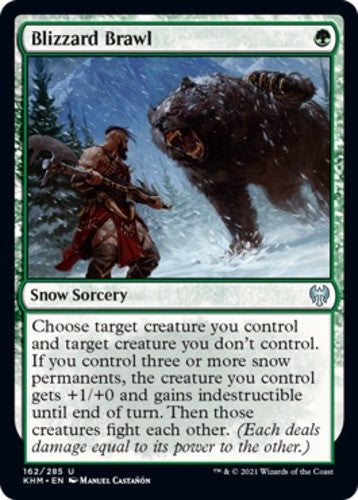 Blizzard Brawl - Kaldheim - English - NM - MTG