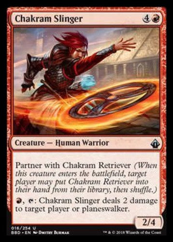 Chakram Slinger - Battlebond - English - NM - MTG
