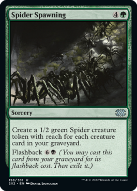 Spider Spawning - Double Masters 2022 - English - NM - MTG