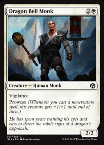 Dragon Bell Monk - Iconic Masters - English - NM - MTG