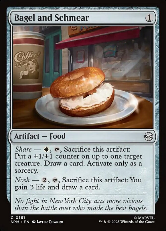 Bagel and Schmear - Marvel's Spider-Man - English - NM - MTG