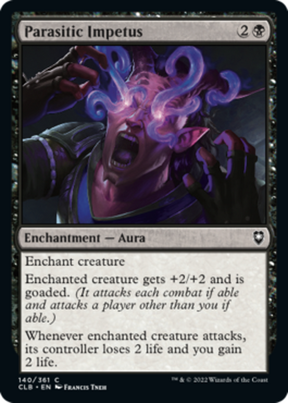 Parasitic Impetus - Battle for Baldur's Gate - English - NM - MTG