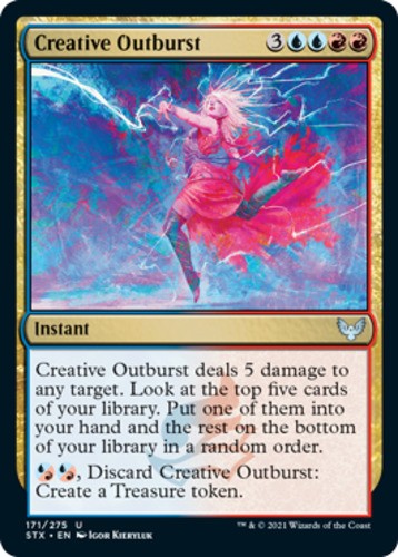 Creative Outburst - Strixhaven: School of Mages - English - NM - MTG