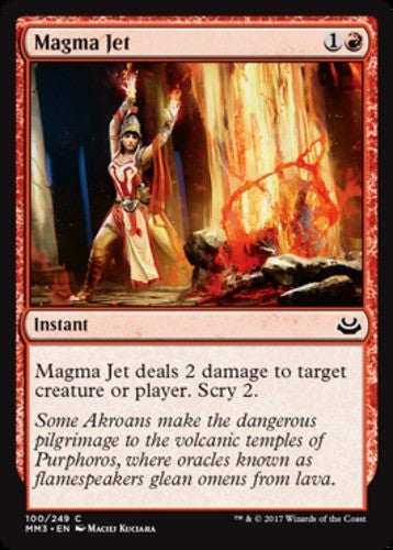 Magma Jet - Modern Masters 2017 - English - NM - MTG