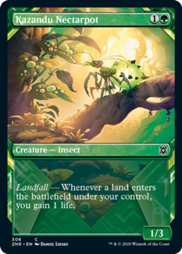 Kazandu Nectarpot - Showcase - Zendikar Rising - English - NM - MTG