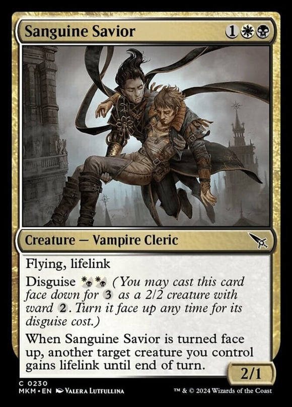 Sanguine Savior - Murders at Karlov Manor - English - NM - MTG