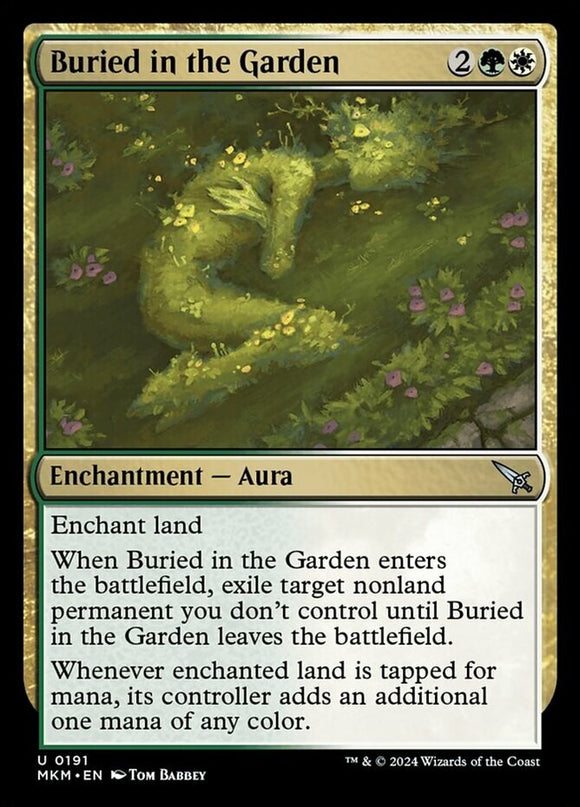 Buried in the Garden - Murders at Karlov Manor - English - NM - MTG