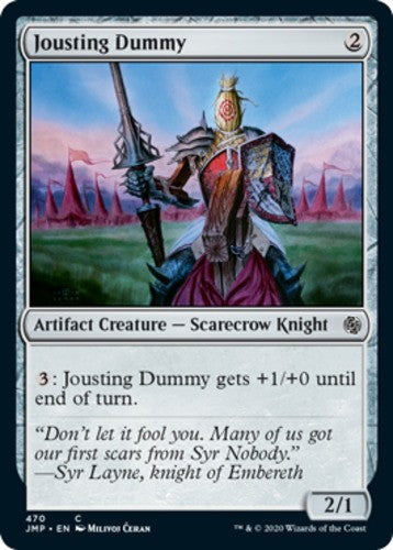 Jousting Dummy - Jumpstart - English - NM - MTG