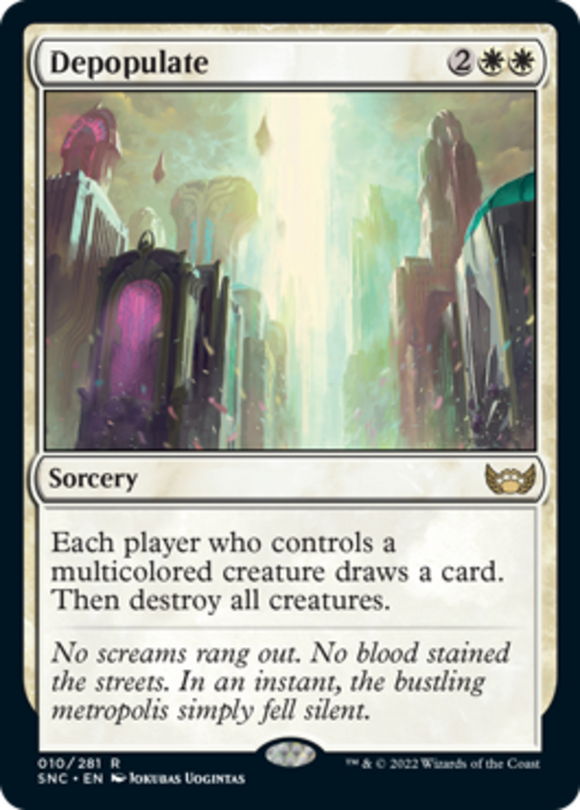 Depopulate - Streets of New Capenna - English - NM - MTG