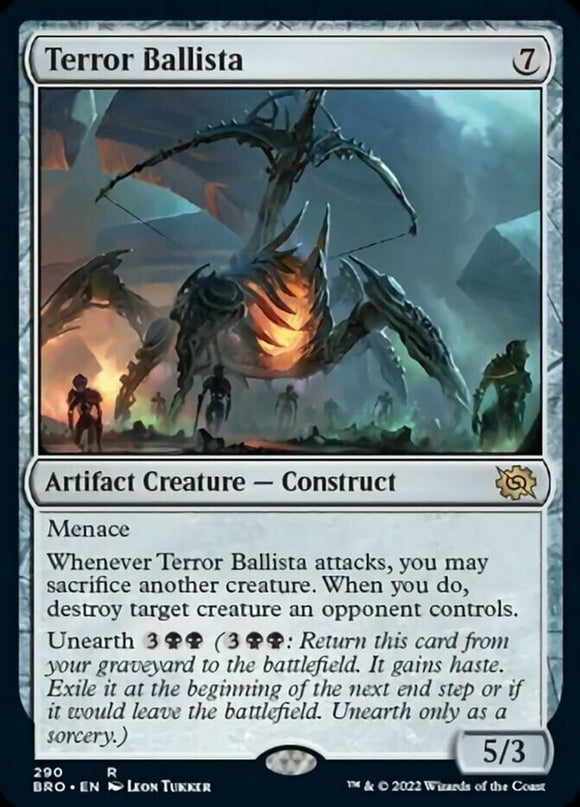Terror Ballista - The Brothers' War - English - NM - MTG