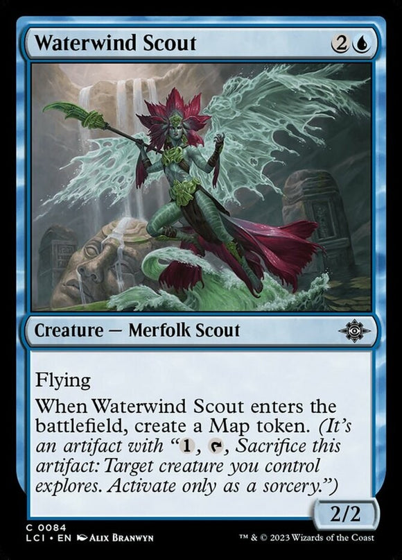 Waterwind Scout - Lost Caverns of Ixalan - English - NM - MTG