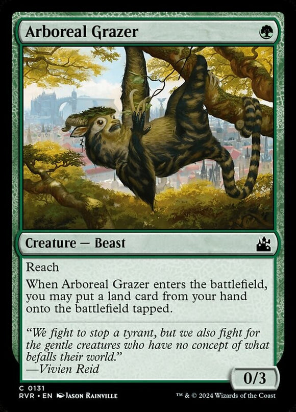 Arboreal Grazer - Ravnica Remastered - English - NM - MTG