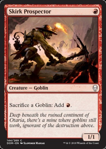 Skirk Prospector - Dominaria - English - NM - MTG