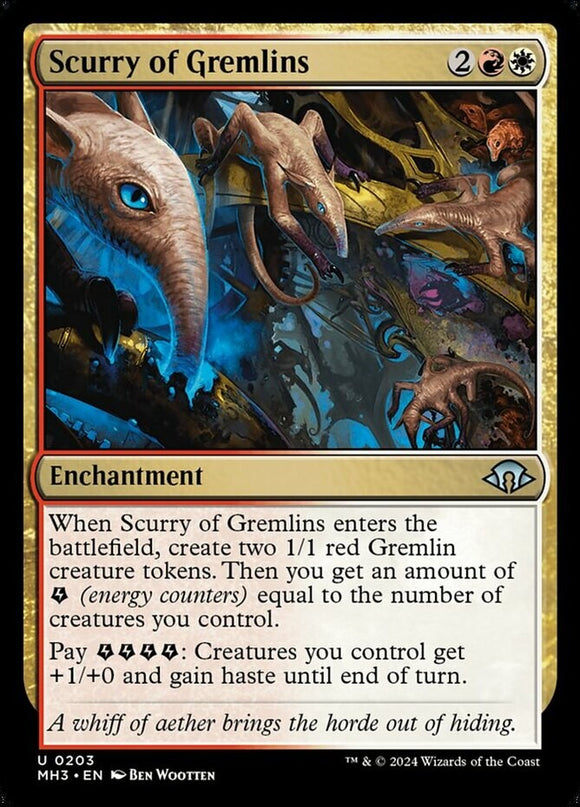 Scurry of Gremlins - Modern Horizons 3 - English - NM - MTG