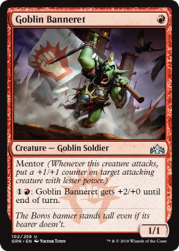 Goblin Banneret - Guilds of Ravnica - English - NM - MTG