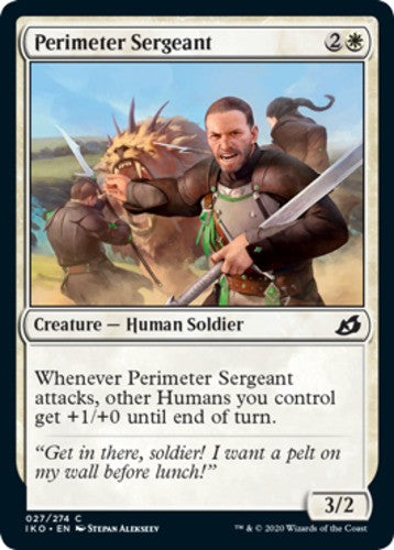 Perimeter Sergeant - Ikoria: Lair of Behemoths - English - NM - MTG
