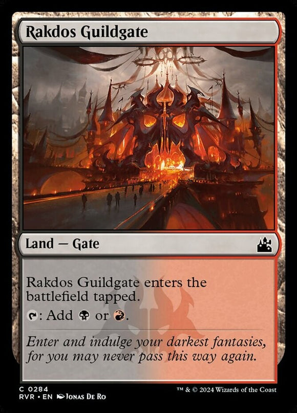 Rakdos Guildgate - Ravnica Remastered - English - NM - MTG