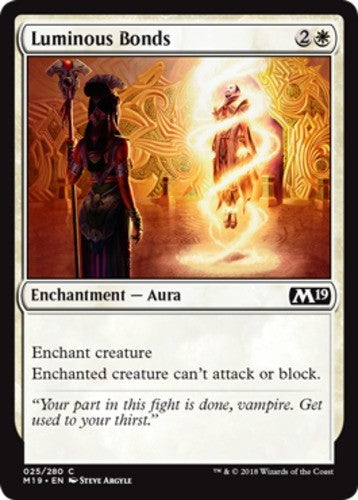Luminous Bonds - Core Set 2019 (M19) - English - NM - MTG
