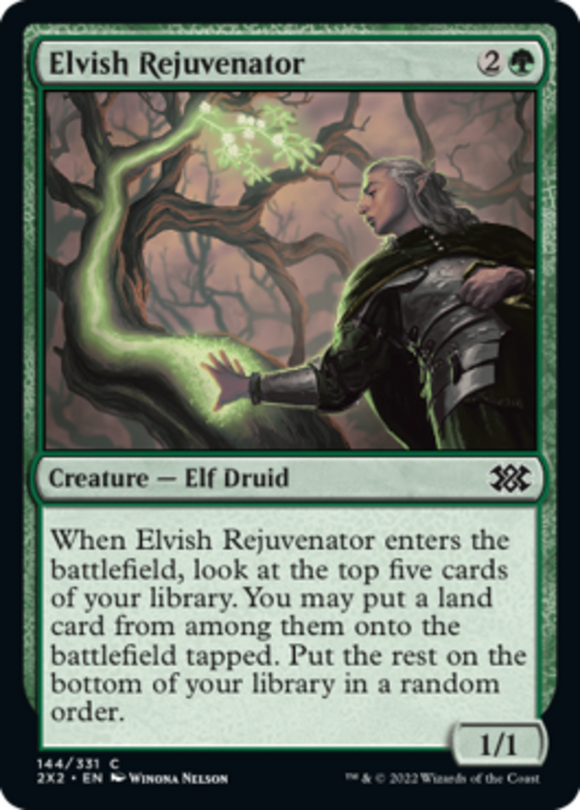Elvish Rejuvenator - Double Masters 2022 - English - NM - MTG