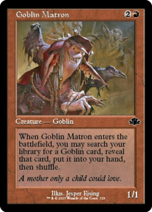 Goblin Matron - Retro Frame - Dominaria Remastered - English - NM - MTG