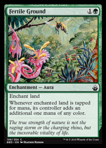 Fertile Ground - Battlebond - English - NM - MTG