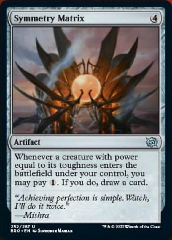 Symmetry Matrix - The Brothers' War - English - NM - MTG