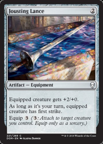 Jousting Lance - Dominaria - English - NM - MTG
